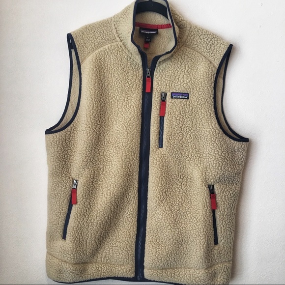 m's retro pile vest